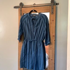 Brooklyn Industries, 3/4 sleeve shirt dress with pockets.